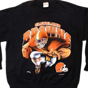 Vintage NFL Cleveland Browns Sweatshirt, Retro Cleveland Browns Men Women Shirt
